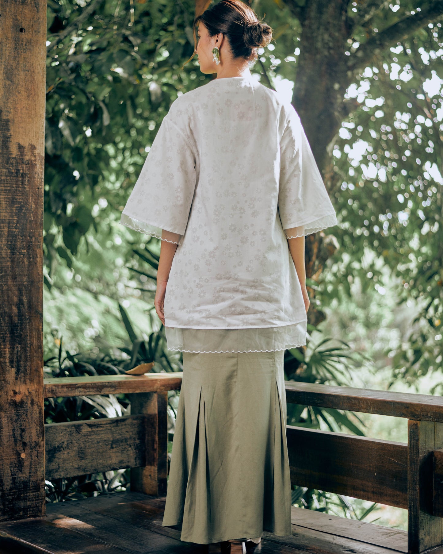 Set Baju Raya Matcha