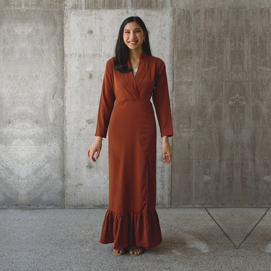 Summertime Brown Dress